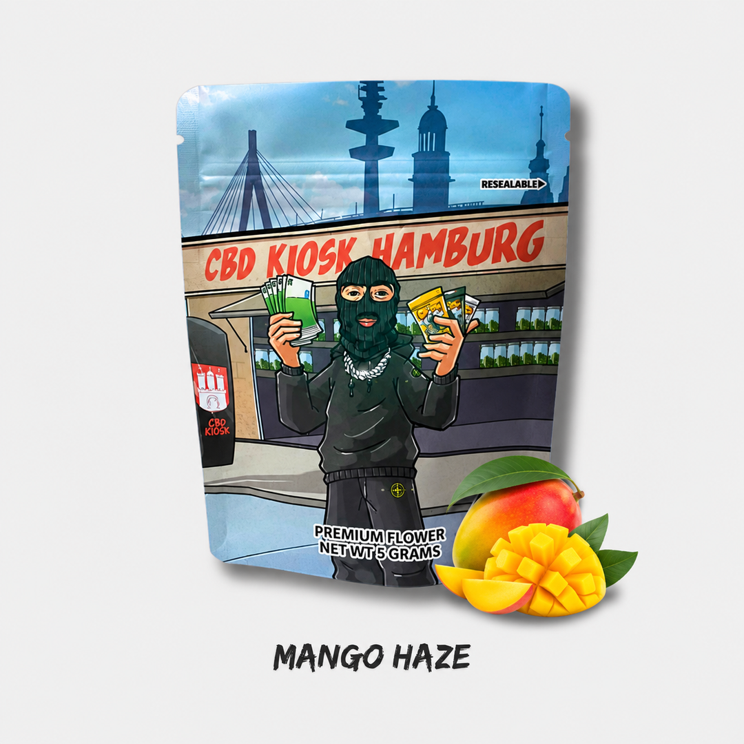 CBD Kiosk Mango Haze CBD Blüten 5 g, Produktabbildung