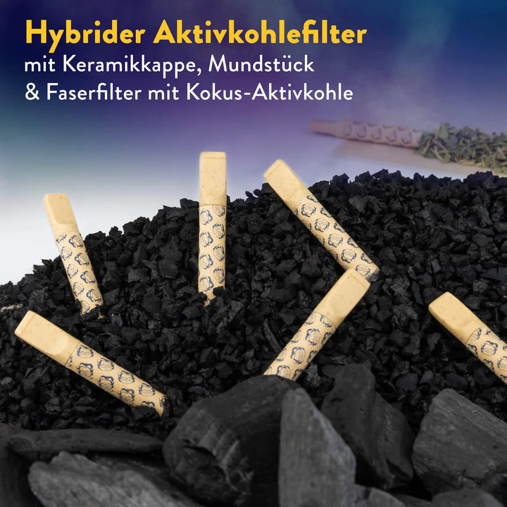 Granny’s Weed Hybrid Aktivkohlefilter Deluxe – 6 mm x 39 mm