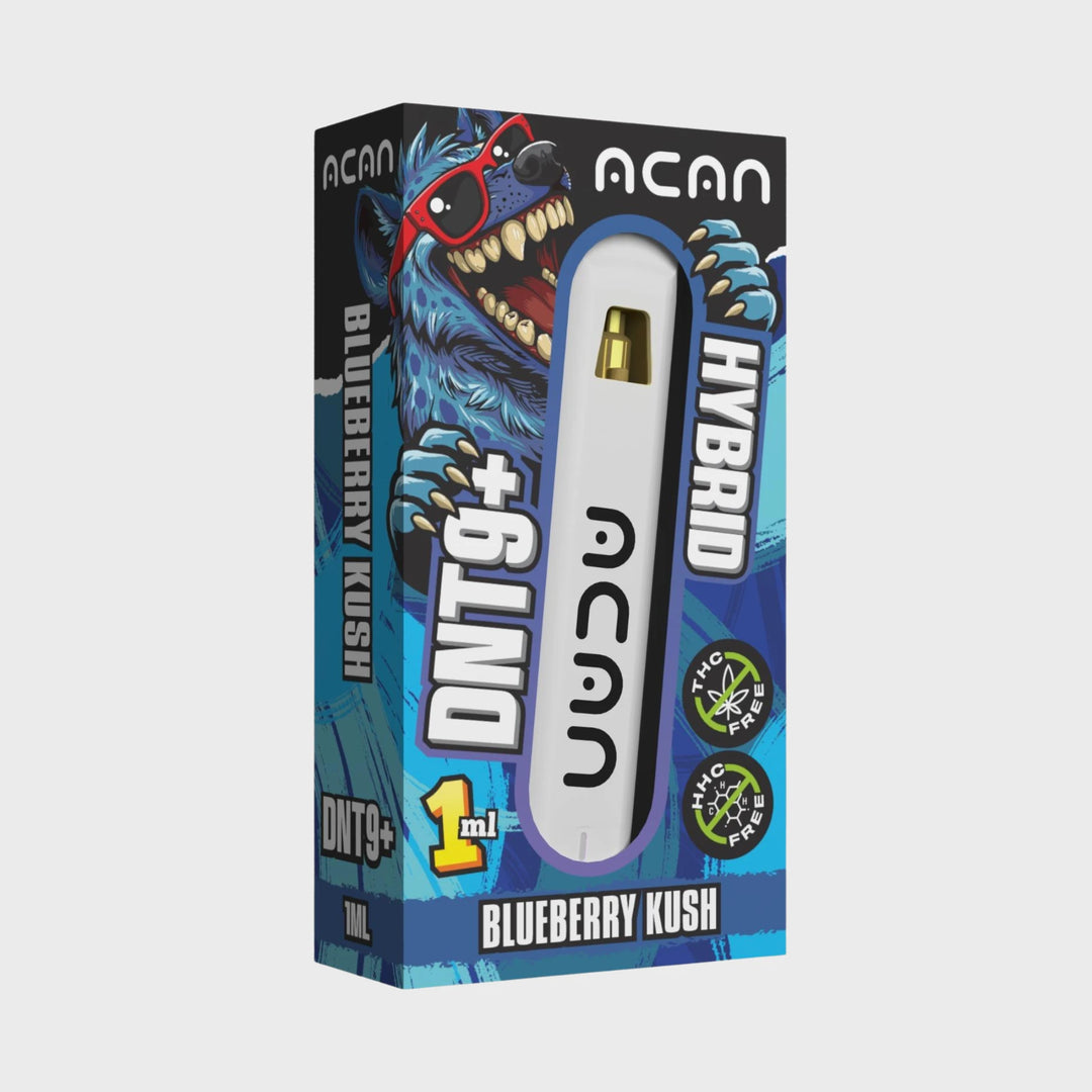 ACAN DNT-9+ Vape Blueberry Kush, Einweg-Vape, Produktabbildung