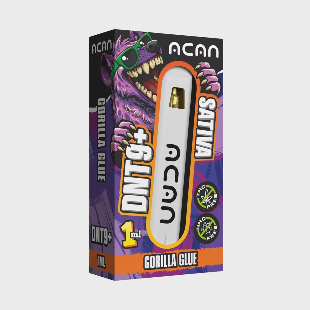 ACAN DNT-9+ Vape Gorilla Glue, Einweg-Vape, Produktabbildung