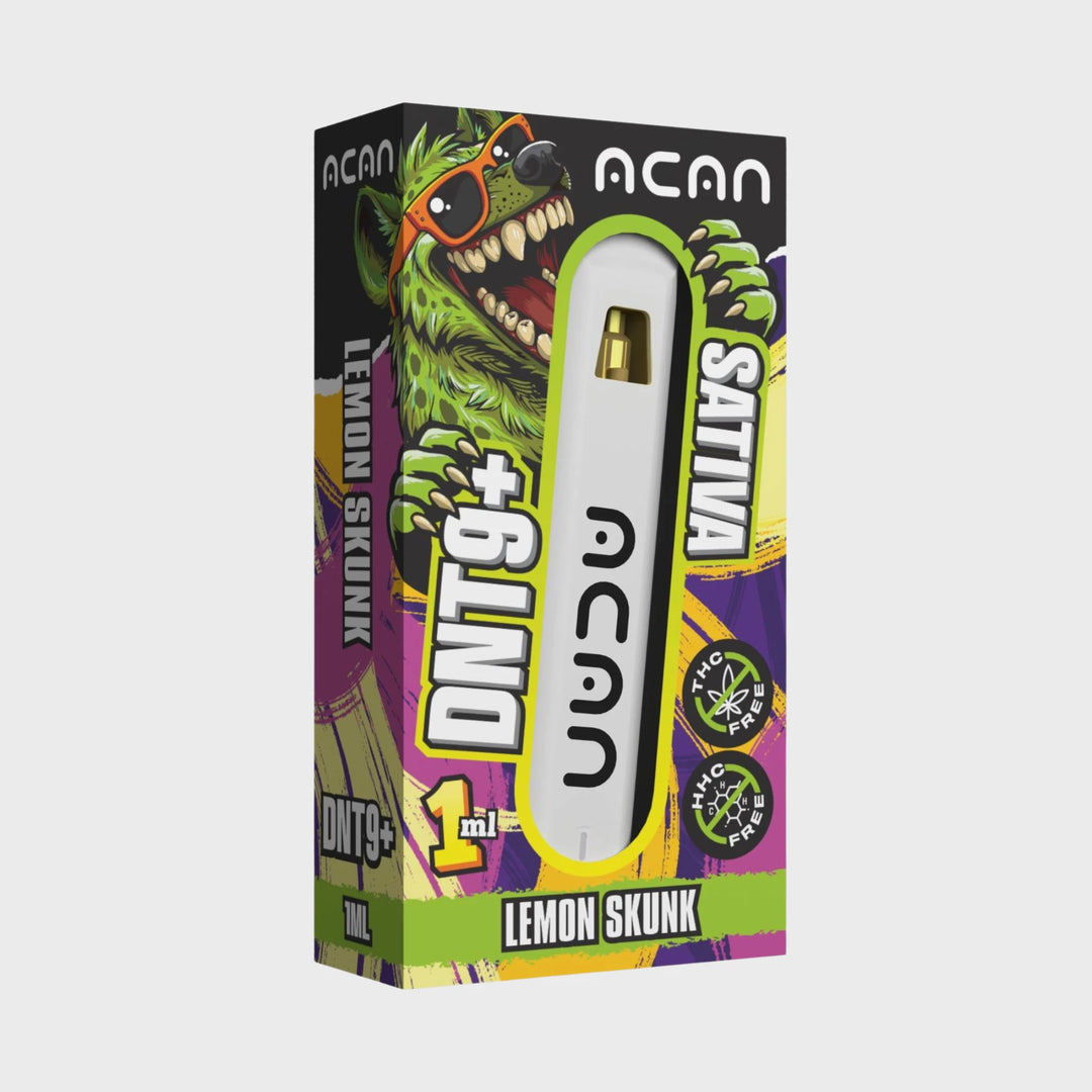 ACAN DNT-9+ Vape Lemon Skunk, Einweg-Vape, Produktabbildung