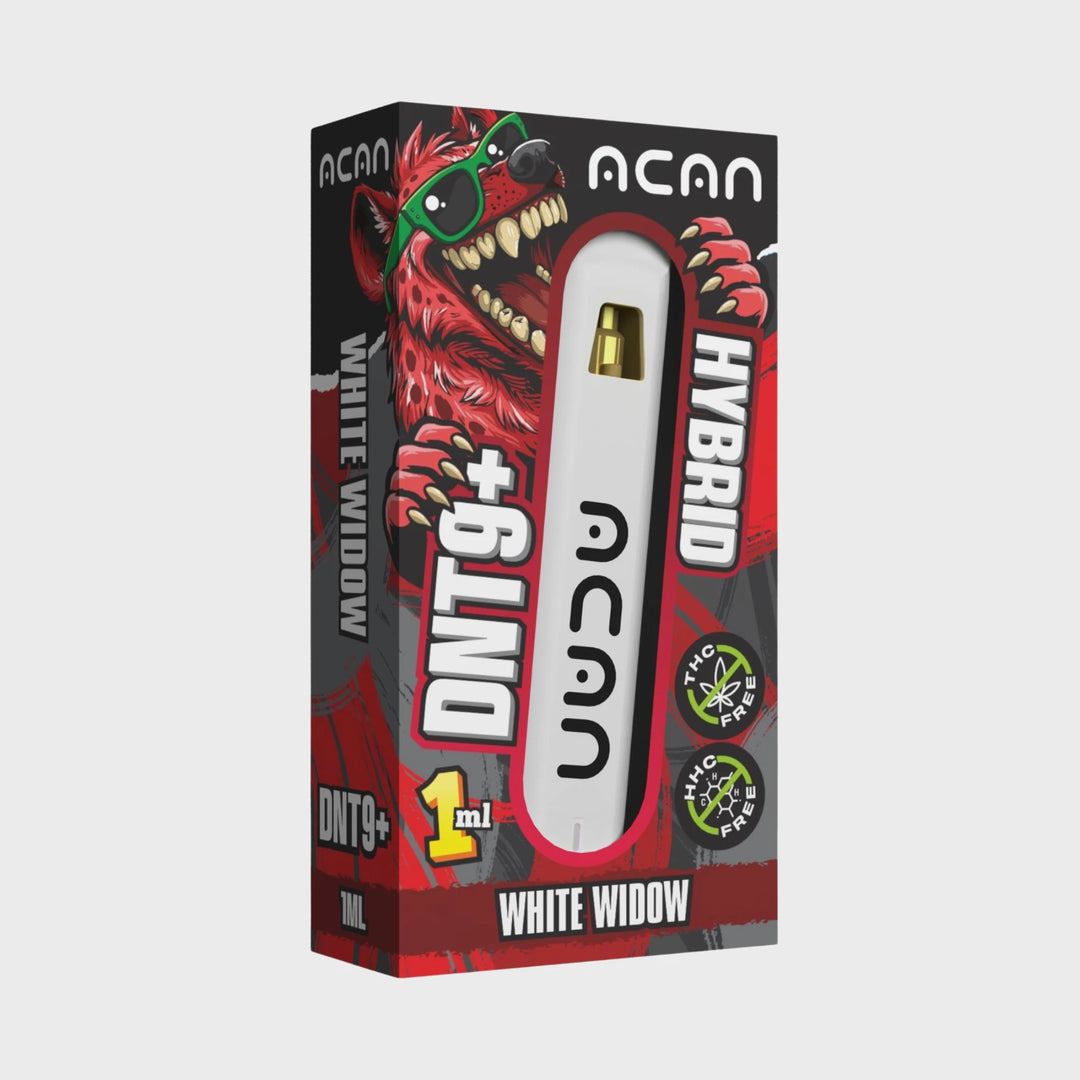 ACAN DNT-9+ Vape White Widow, Einweg-Vape, Produktabbildung