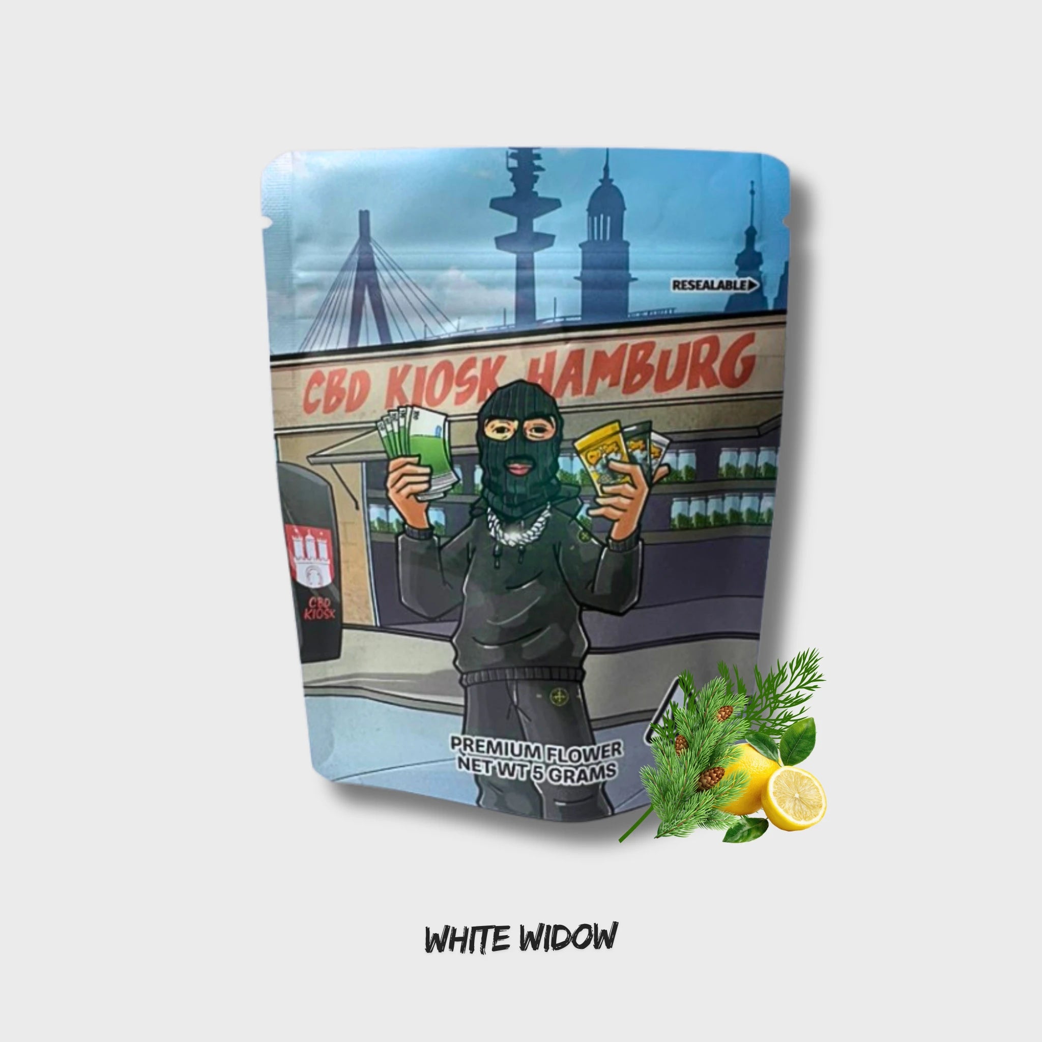 CBD Kiosk White Widow 5G