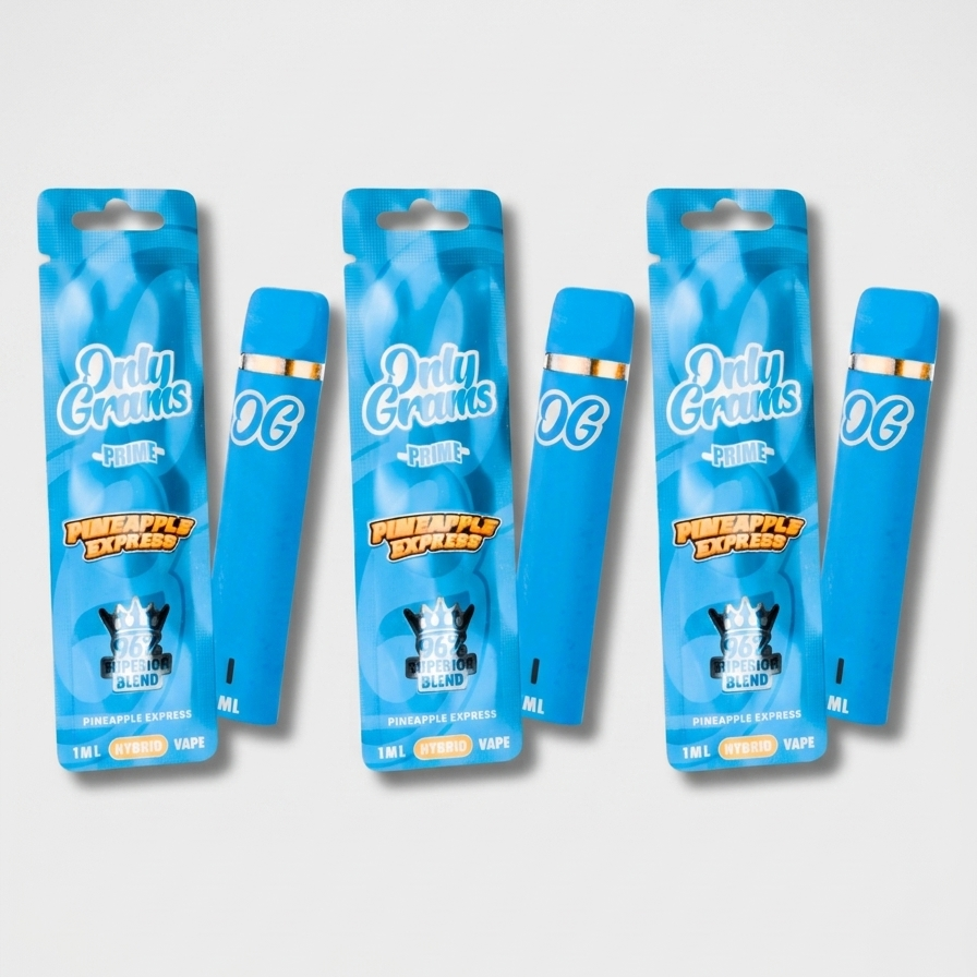 OnlyGrams Superior Prime Vape 96% | Pineapple Express