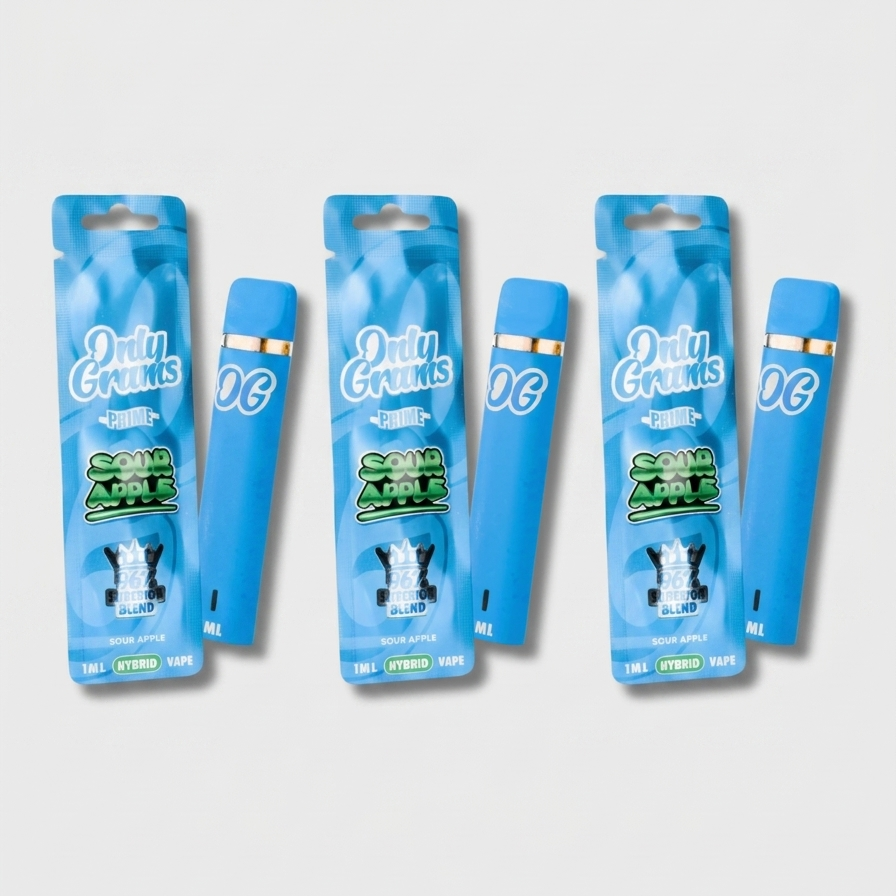 OnlyGrams Superior Prime Vape 96% | Sour Apple