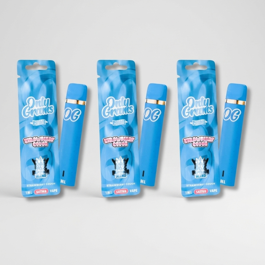 OnlyGrams Superior Prime Vape 96% | Strawberry Cough