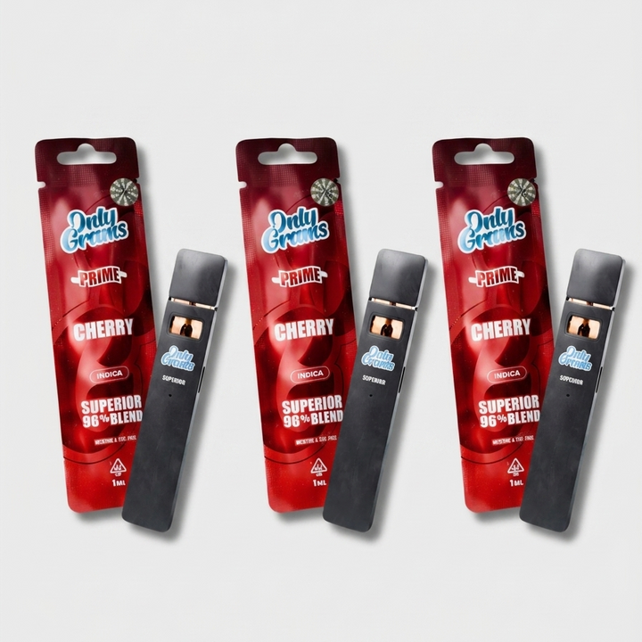OnlyGrams Superior Prime Vape 96% | Cherry