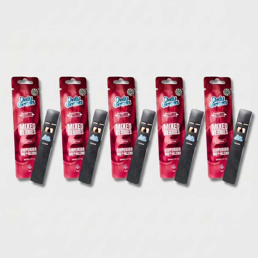 OnlyGrams Superior Prime Vape 96% | Mixed Berries