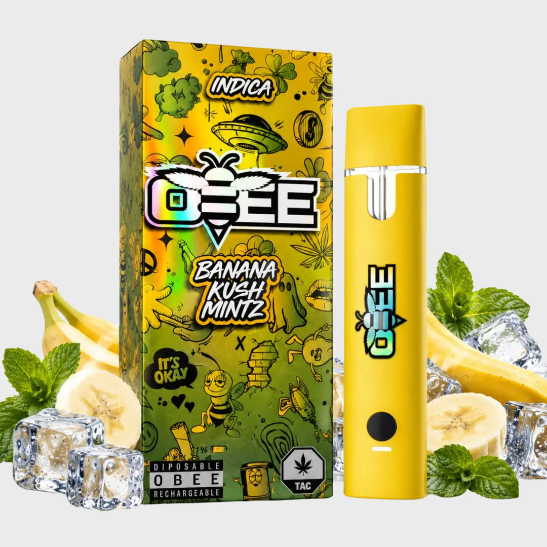 OBEE TAC Vape Banana Kush Mintz, Einweg-Vape