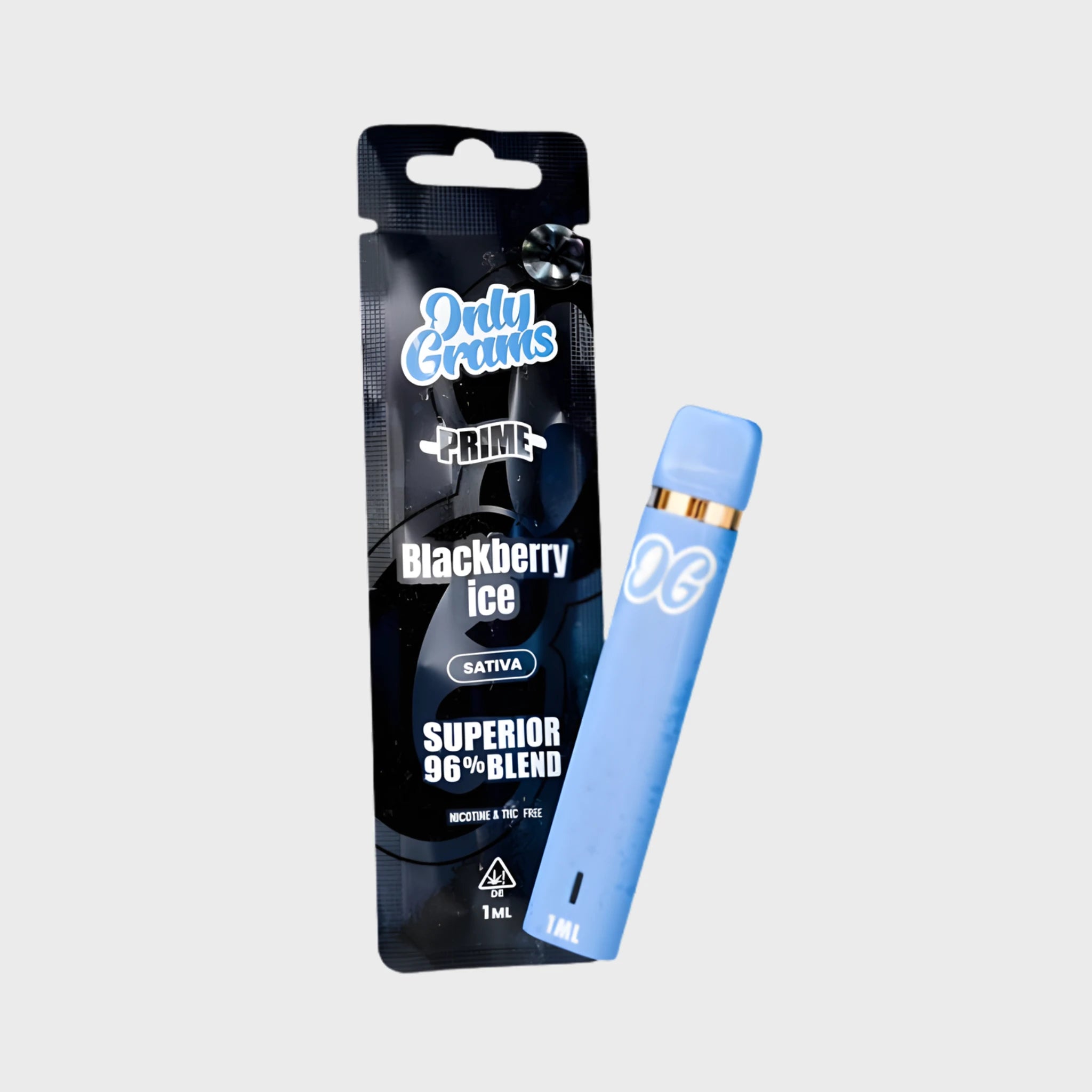 OnlyGrams Superior Prime Vape 96% | Blackberry Ice