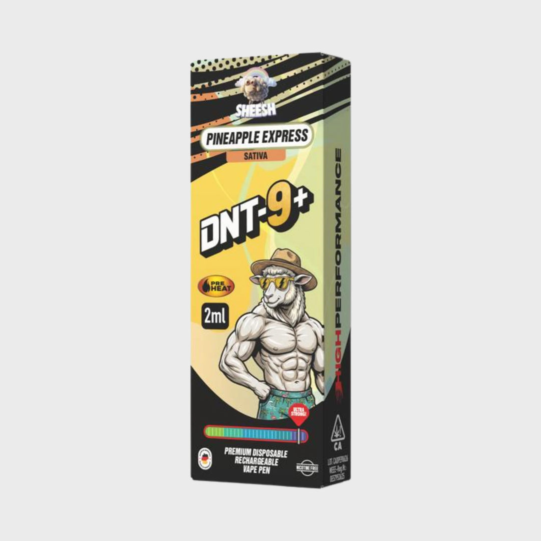 SHEESH DNT-9 Vape Pineapple Express, Einweg-Vape, Produktabbildung