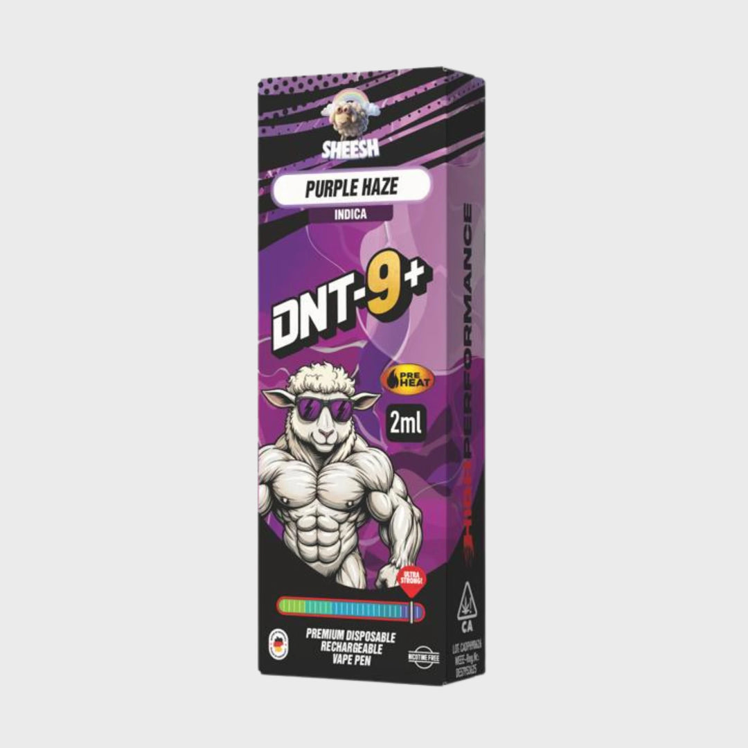 SHEESH DNT-9 Vape Purple Haze, Einweg-Vape, Produktabbildung