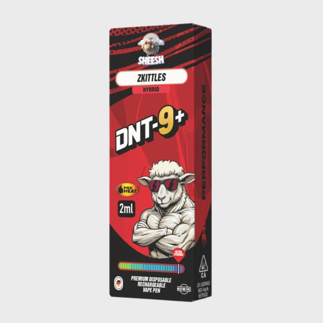 SHEESH DNT-9 Vape Zkittles, Einweg-Vape, Produktabbildung